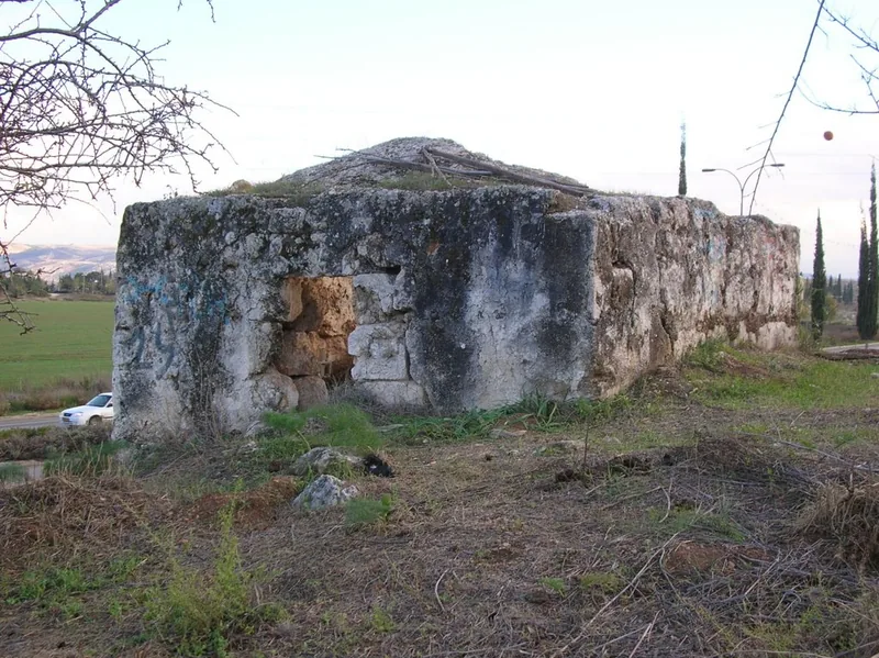 The domed stone tomb of Sit Mana near the Children's Forest, Re'ut